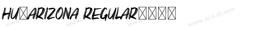 Hu_Arizona Regular字体转换